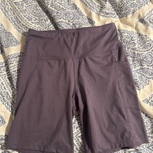 DKNY Women's Lavender Bike Shorts